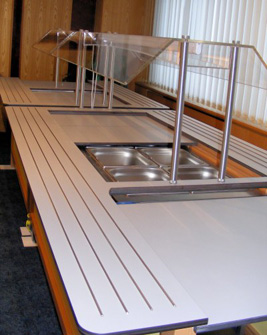 moderne Cateringausstattung