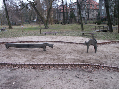Dackel und Katze